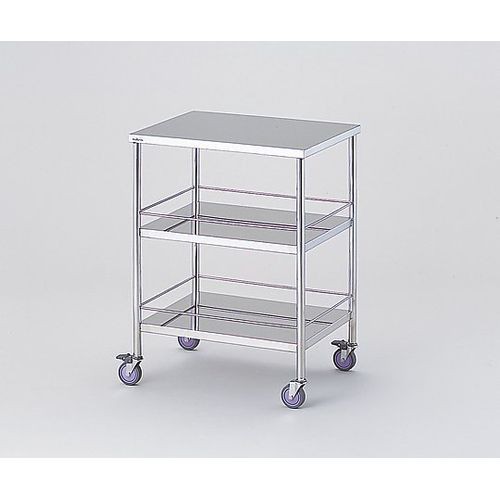 ナビス（アズワン） エコノミー回診車 3段 600×450×800mm (1台)(KWC3) 目安在庫=△の通販は