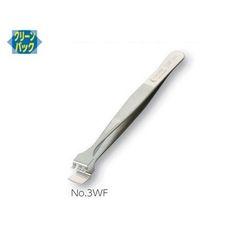 IDEAL-TEK フラットピンセット　幅広　特殊鋼 (1本)(No.3WF) 目安在庫=△ 6,804円
