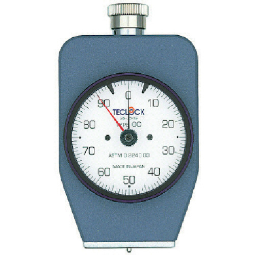 テクロック ゴム･プラスチック硬度計 1個(GS-754G) 取り寄せ商品