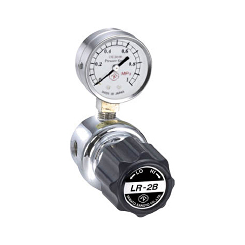 ヤマト産業 分析機用ライン圧力調整器 LR-2S L1タイプ 1個(LR2SRL1TRC) 取り寄せ商品