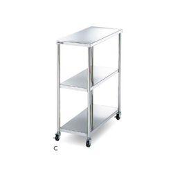 アズワン スキマワゴン 750×300×800mm (1台)(C) 目安在庫=△の通販は