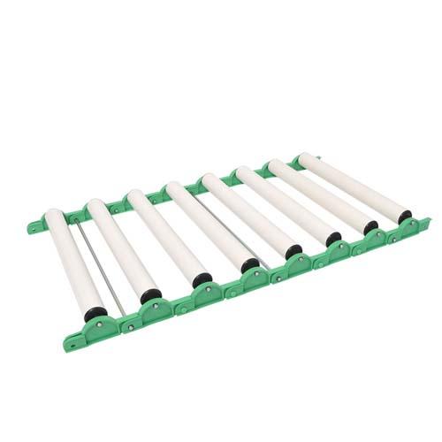 サンコー カーブも段差も使える連結式ローラーコンベア(ROLLCONV) 取り寄せ商品