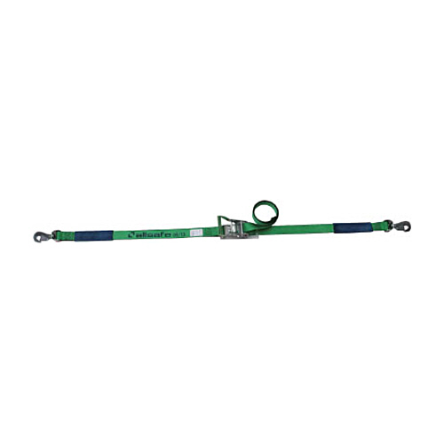 オールセーフ ベルト荷締機 ラチェット式回転スナップフック(重荷重) 1本(R5SSH15) 取り寄せ商品