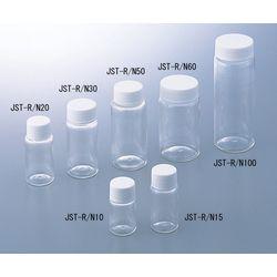 アズワン PET スクリューバイアル SCC 100mL （純水洗浄処理済み） JST-R/N100 (1箱( 取り寄せ商品