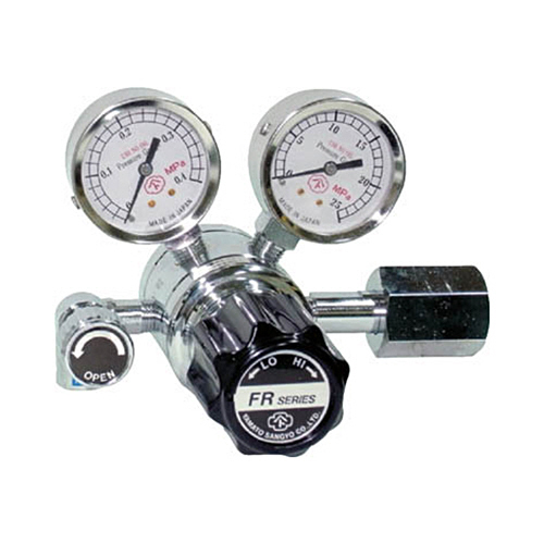 ヤマト産業 分析機用二段圧力調整器 FR-1B 1個(FR1BTRC12) 取り寄せ商品