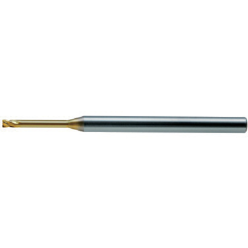 ユニオンツール 超硬エンドミル ロングネックラジアス φ1×R0.05×有効長2 1本(HLRS 4010-005-020) 取り寄せ商品