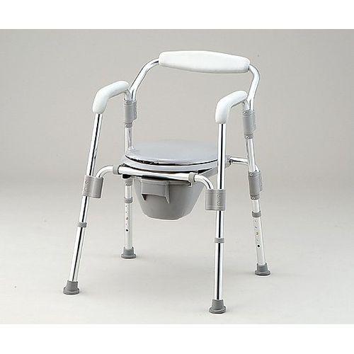 ナビス（アズワン） コモド椅子（折りたたみ式） 610×590×740〜840mm HT2100 (1台) 取り寄せ商品