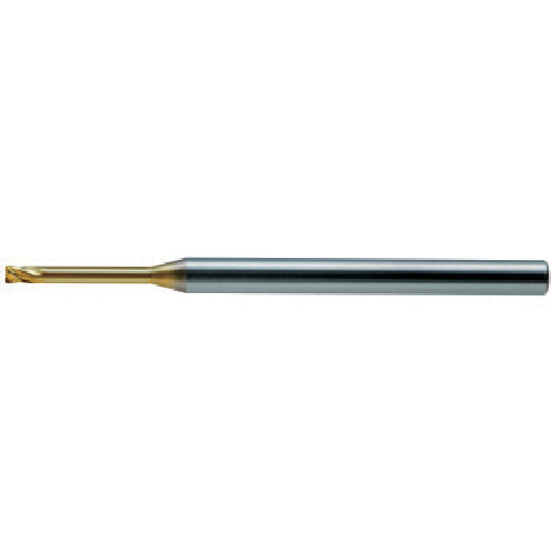 ユニオンツール 超硬エンドミル ロングネックラジアス φ1×R0.05×有効長10 1本(HLRS 4010-005-100) 取り寄せ商品