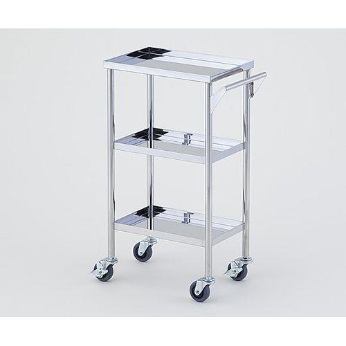 ナビス（アズワン） 回診車(静音) 3段 450×300×825mm (1台)(KS-3V-S) 目安在庫=△の通販は