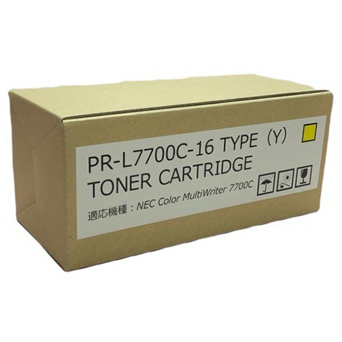 大容量トナーカートリッジ PR-L7700C-16 汎用品 イエロー 1個(PR-L7700C-16 ﾊﾝﾖｳﾋﾝ) 取り寄せ商品 19,003円