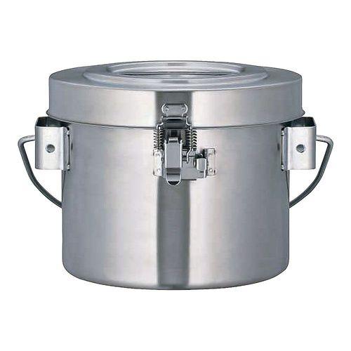 サーモス 18-8高性能保温食缶シャトルドラム パッキン付 GBL-04CP (65-3869-72) 取り寄せ商品