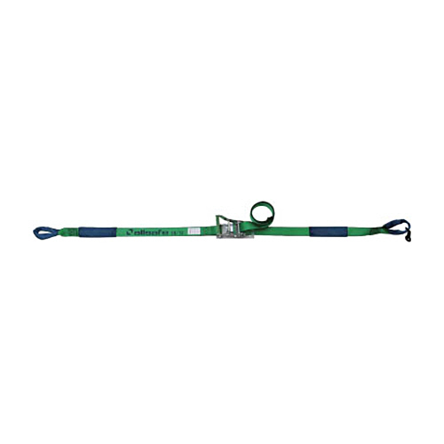 オールセーフ ベルト荷締機 ラチェット式しぼり50仕様(重荷重) 1本(R5I15) 取り寄せ商品