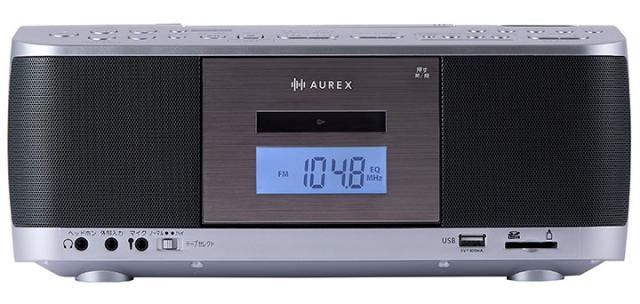 東芝(家電) SD/USB/CDラジオカセットレコーダー シルバー(AX-KCR70(S)) 取り寄せ商品