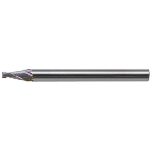 ユニオンツール 超硬エンドミル テーパ φ2.5×片角 2.3° 1本(CCTE20255) 取り寄せ商品