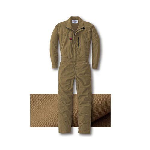 山田辰 Auto-Bi 高機能つなぎ服 23040番011カーキ（旧K2）3L 23040-011-3l (69-8309-57) 取り寄せ商品