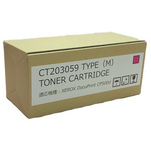 大容量トナーカートリッジ CT203059 汎用品 マゼンタ 1個(CT203059 ﾊﾝﾖｳﾋﾝ) 目安在庫=○