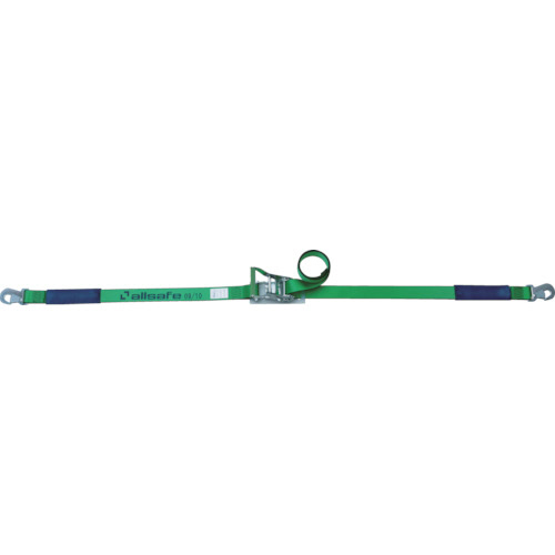 オールセーフ ラッシングベルト ラチェット式スナップフック重荷重 1本(R5SH14) 取り寄せ商品