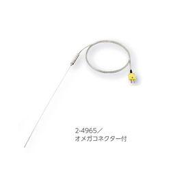 アズワン 極細K熱電対(シース型・コネクター付き) リード線有り (1本)(DS-1200-N 200) 目安在庫=△の通販は