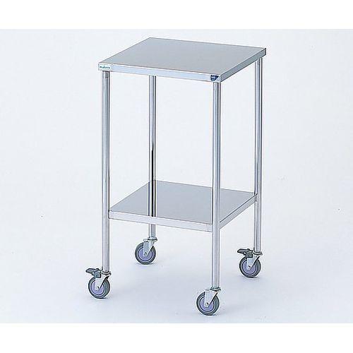 ナビス（アズワン） スクエアワゴン 引出し無し 435×435×800mm (1台)(SQ-B) 取り寄せ商品 20,029円