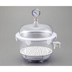 アズワン 真空デシケーター　6L本体ゲージ付 (1個)(VDR-20G) 目安在庫=△の通販は