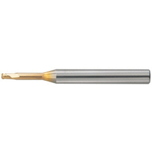 ユニオンツール 超硬エンドミル ロングネックラジアス φ0.3×R0.05×3 1本(HLRS 2003-005-030E) 取り寄せ商品
