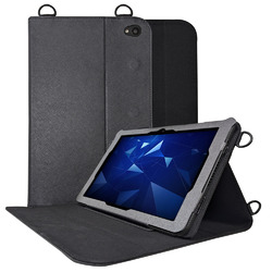 エムディーエス DIGNO Tab2 5G KC-T306対応 手帳型ケース(ハイグレード) ブラック(MDS-TCCKCT306BK2) 取り寄せ商品