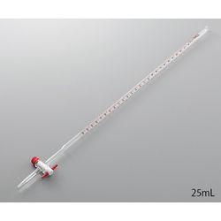 アズワン ビュレット　PTFEコック付 (1本)(100mL) 取り寄せ商品