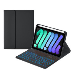 エムディーエス iPad mini(第6世代)対応 ワイヤレスキーボード付ケース ブラック(MDS-BTKCIPM6BK) 取り寄せ商品