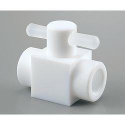 アズワン アズフロン（R）メス二方バルブ圧入型 (1個)(AF-VALRC1/4) 目安在庫=△の通販は