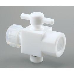 アズワン アズフロン（R）YK接続ハーフメネジコック (1個)(AF-YKM10) 取り寄せ商品