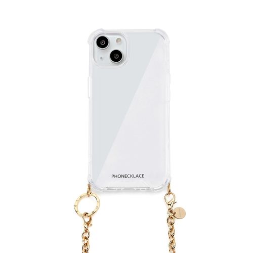 PHONECKLACE フォンネックレス チェーンショルダーストラップ付きクリアケース for iPho(PN25559i15) 仕入先在庫品