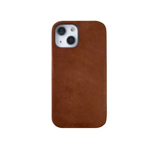 ａｂｂｉ MARGOTイタリアンレザー MagSafe対応バックカバー for iPhone 15 ブラウン(ABS26158i15) 取り寄せ商品