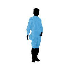 アズピュア（アズワン） アズピュアクリーンスーツ（フード別・サイドファスナー型） ポケット付き (21211SB) 目安在庫=△の通販は 6,542円