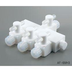 アズワン アズフロン（R）マニホールド装置　3連式 (1個)(AF-12MH3) 取り寄せ商品