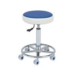 アズワン カラートレンドチェアー 背もたれ無し ブルー (1脚)(CTC) 目安在庫=△の通販は 23,758円