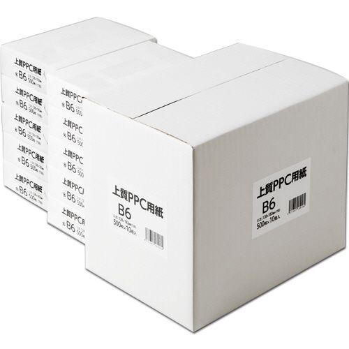 TPS 上質PPC用紙(領収証用紙) B6T目 1箱(5000枚:500枚×10冊)(JPPC-B6) 取り寄せ商品