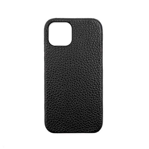 abbi SIGNATURE BELUGA ベルーガ イタリアンレザーバックカバー for iPhone 13 ブラック(ABS22313i13) 仕入先在庫品