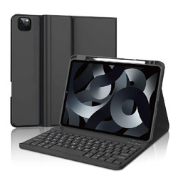 エムディーエス iPad Air(M4・M3・M2) 11inchワイヤレスキーボード付ケース ブラック(MDS-BTKCIPA11BK) 取り寄せ商品