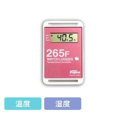 藤田電機製作所 サンプル別個別温度管理ロガー　温湿度タイプ　赤  (1個)(KT-265F/R) 取り寄せ商品