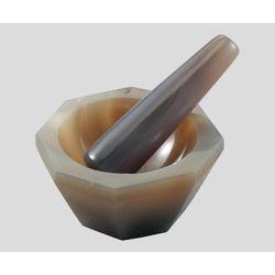アズワン メノー乳鉢(深型)　φ100×φ120×40mm　乳棒付き (1個)(4571110726396) 取り寄せ商品 57,893円
