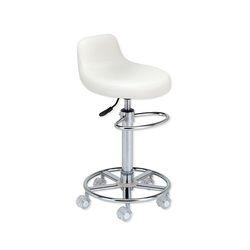 アズワン カラートレンドチェアー ハイタイプ ホワイト (1脚)(CTC-HB) 目安在庫=△