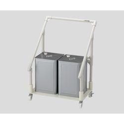 アズワン 廃液回収トレーワゴン (1台)(4571110733066) 取り寄せ商品