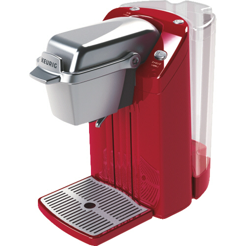 キューリグ カプセル式コーヒーマシン BS300-R モーニングレッド 1台(960276) 目安在庫=○
