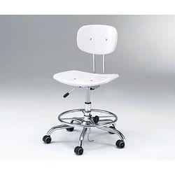クリーンルーム用導電チェア　リング付き (1個)(FRP-5CSR) 取り寄せ商品