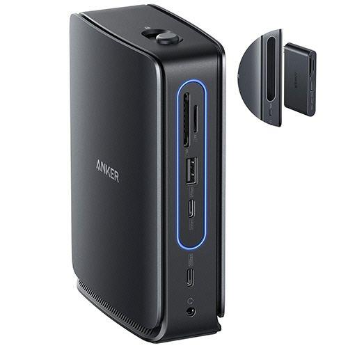 アンカージャパン ANKER Nano ドッキングステーション(13-in-1 着脱式USB-Cハブ) ブラック 1個(A83C3111) 取り寄せ商品
