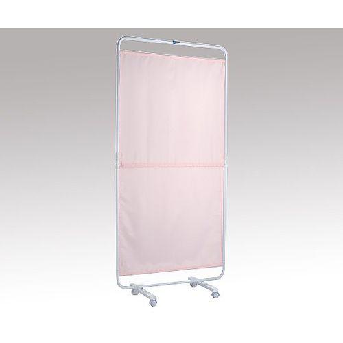 エキスパンダースクリーン ピンク 900×400×1255〜1870mm 102-842 (1枚) 取り寄せ商品