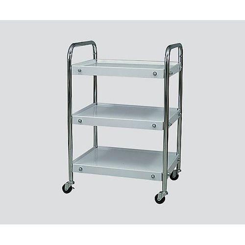 富士医療測器 ホスピタルワゴン（3段） 500×400×730mm WD2-50 3段式 (1台)(0-5120-05) 取り寄せ商品