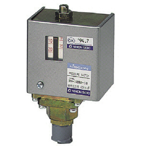 日本精器 圧力スイッチ 設定圧力2.0-4.0MPa 1台(BN125410) 取り寄せ商品