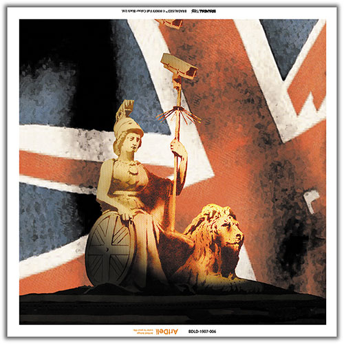 Ｄｉｇｉｔａｌ Ｏａｓｉｓ Visual Sonic アートパネルBluetoothスピーカー Banksy [](BDLD-1907-006) 取り寄せ商品