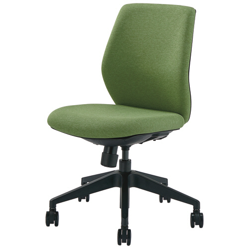 中央可鍛工業 レクチェ ローバック 肘なし 布 モスグリーン 1脚(NC-R110(MGR)) 目安在庫=○